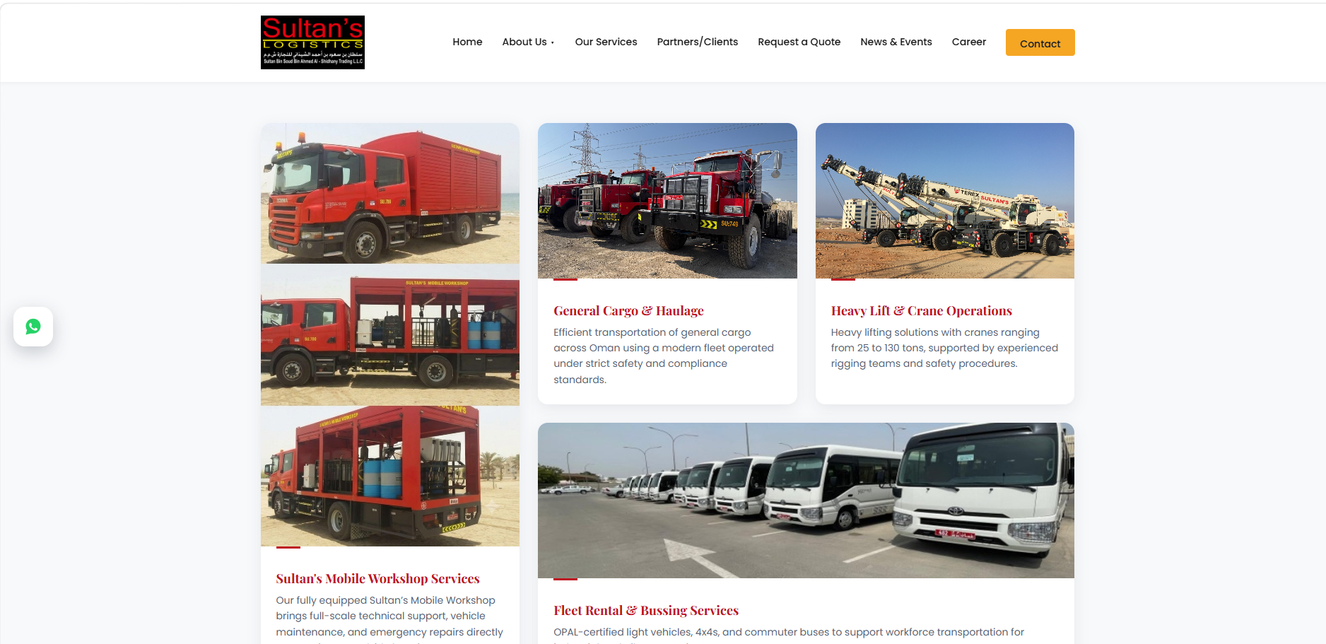 Corporate website